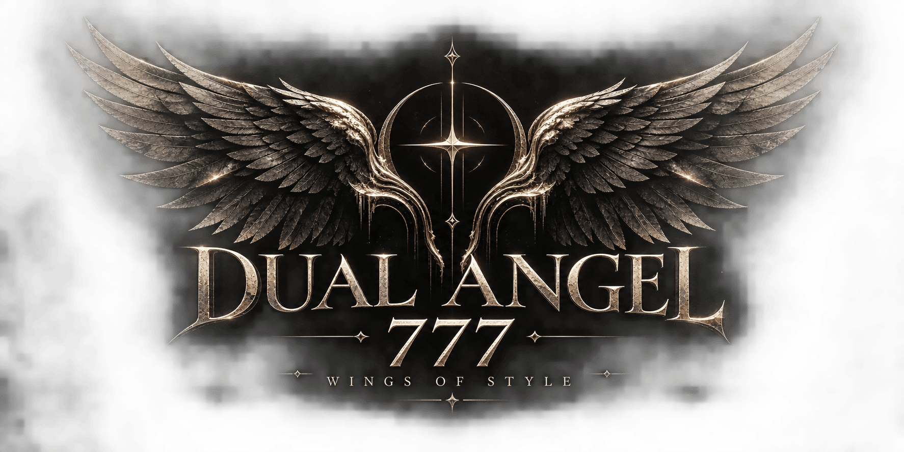 DUAL ANGEL 777 — original angel-wings logo